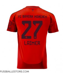 Günstige Bayern Munich Konrad Laimer #27 Heimtrikot 2024-25 Kurzarm